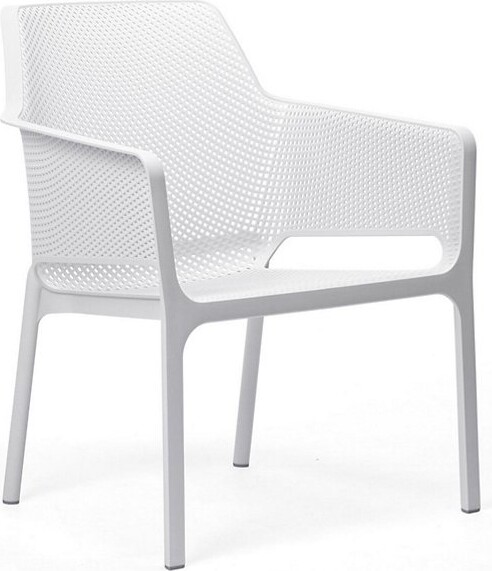 Nardi Outdoor Net Outdoor Relax Chair, Set Of 4 in White