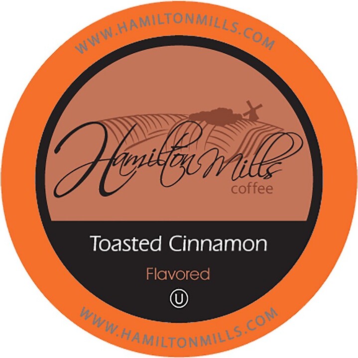 Hamilton Hills Hamilton Mills Toasted Cinnamon Coffee Pods, 2.0 Keurig