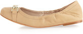 Thumbnail for your product : Sam Edelman Betty Buckle Strap Ballerina Flat, Nude