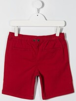 Thumbnail for your product : Trussardi Junior Logo Embroidered Chino Shorts