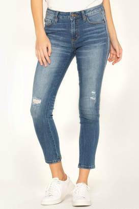 Miss Me So-Torn Mid-Rise Skinny-Jeans