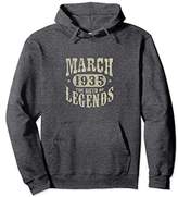 Thumbnail for your product : 83 Years 83rd Birthday March 1935 Birth of Legend Hoodies