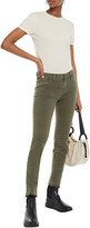 Thumbnail for your product : J Brand Frayed-hem Skinny Jeans