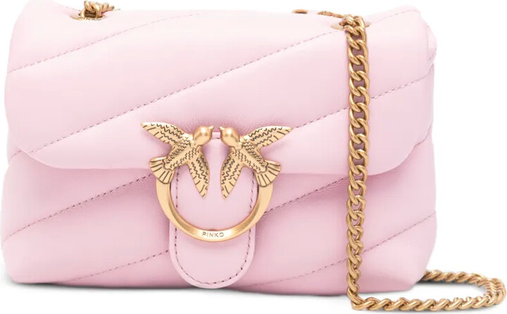 Pinko Baby Love puff padded birds cross body