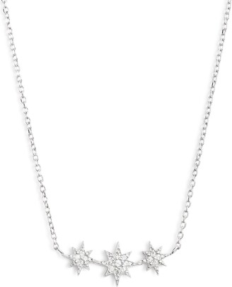 Anzie North Star Micro Starburst Necklace