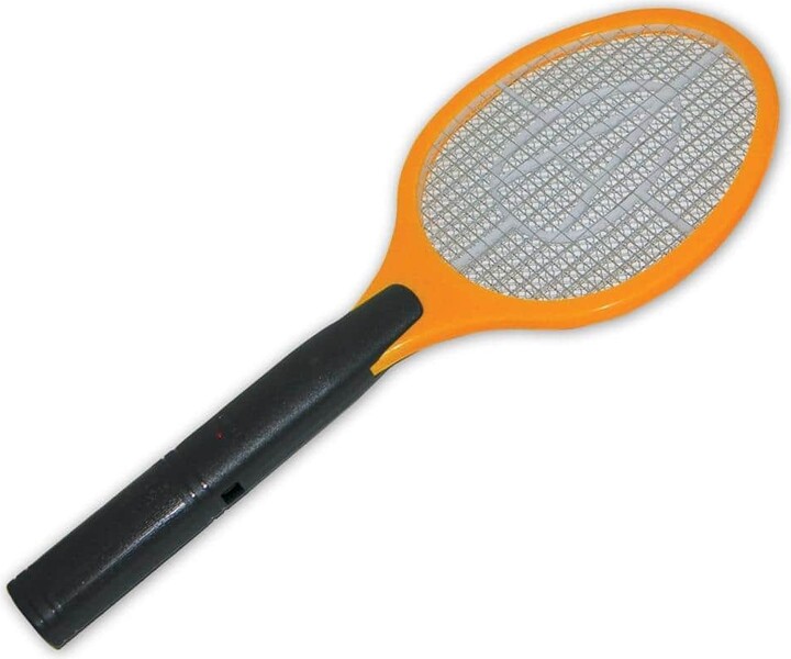 Bite Shield Racket Zapper Electronic Insect Killer, Indoor/Outdoor Chemical-Free Flyswatter