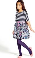 Thumbnail for your product : Free Spirit 19533 Freespirit Floral and Stripe 2-in-1 Belted Dress 3-16 years