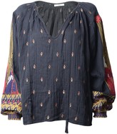 Thumbnail for your product : Mes Demoiselles Kacy Embroidered Sleeve Top