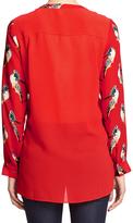 Thumbnail for your product : Banana Republic Factory Print Blouse