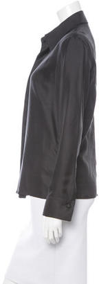 Jil Sander Long Sleeve Button-Up Top