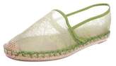 Thumbnail for your product : Valentino Lace Espadrille Flats w/ Tags