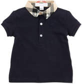 Thumbnail for your product : Burberry Mini Pique Polo Shirt, Navy