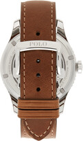 Thumbnail for your product : Polo Ralph Lauren Brown & Black 'The Polo' 42mm Watch
