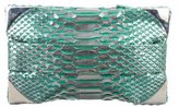 Thumbnail for your product : Devi Kroell Python Zip Clutch