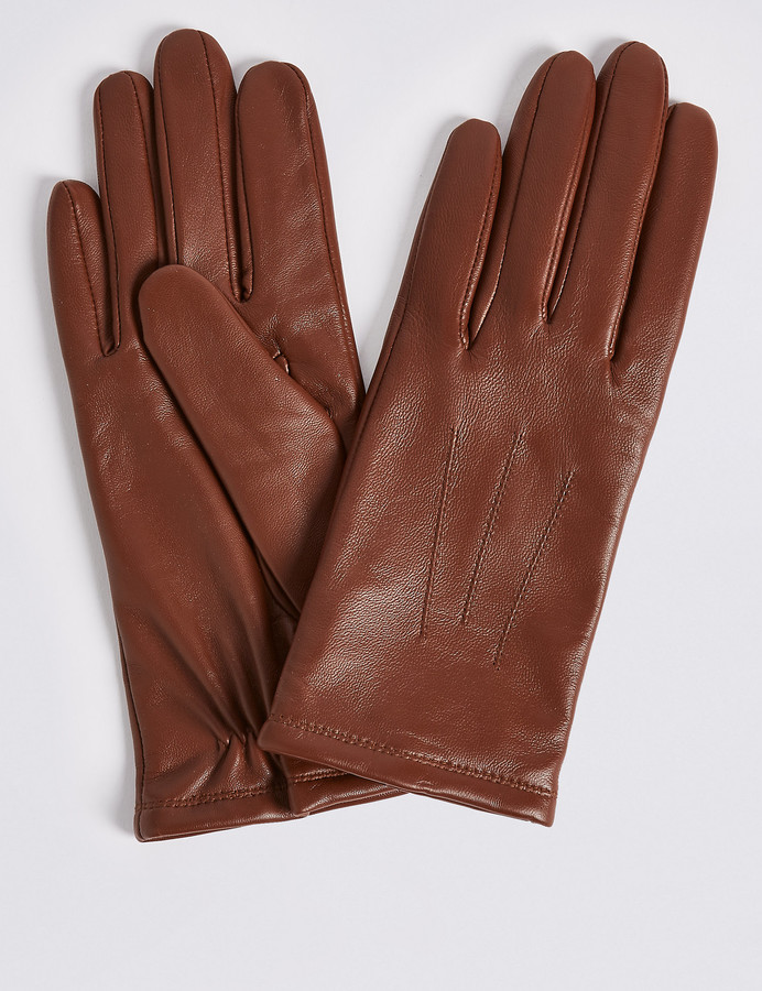 Marks and Spencer Leather Gloves ShopStyle
