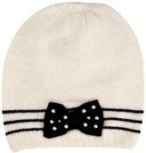 Thumbnail for your product : Alice Hannah Stripes with Pearl Bow Women's Beanie