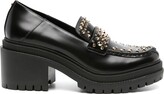 Thumbnail for your product : MICHAEL Michael Kors Rocco Astor stud-embellished leather loafers