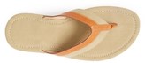 Thumbnail for your product : Cole Haan 'Meyer' Leather & Canvas Flip Flop   (Men)