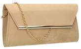 Thumbnail for your product : Sabrina SwankySwans Suede Look Womens Party Prom Wedding Night Out Celebrity Ladies Envelope Clutch Bag