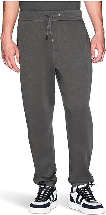 Armani Exchange Milano/New York Logo Drawstring Joggers Men's Clothing Sage : 2XL, Cotton