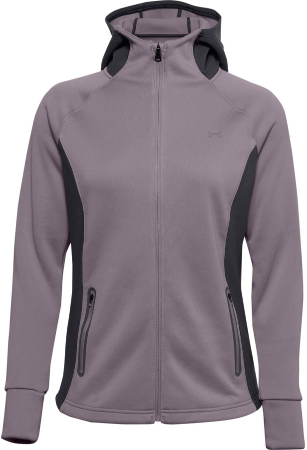 purple under armour hoodie