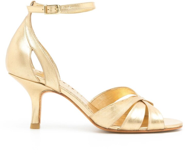 Kitten Heel Gold Shoes | Shop The Largest Collection | ShopStyle