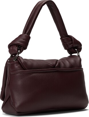 Cole Haan Quilted Shoulder Bag (Winetasting) Handbags