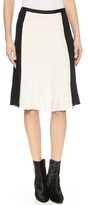 Thumbnail for your product : Vince Colorblock Pleated Skirt