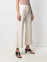 Thumbnail for your product : Jil Sander High-Waisted Bootcut Jeans