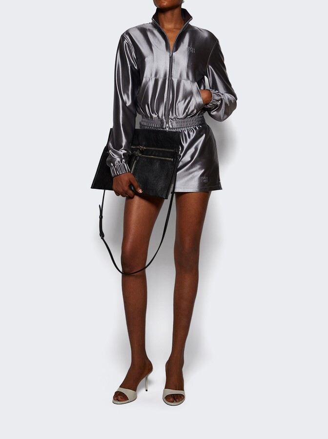 Alexander Wang Geo Medium Hobo With Strap Black