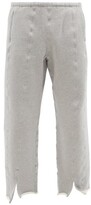 Thumbnail for your product : Kuro 360 Cotton-blend Jersey Track Pants - Grey