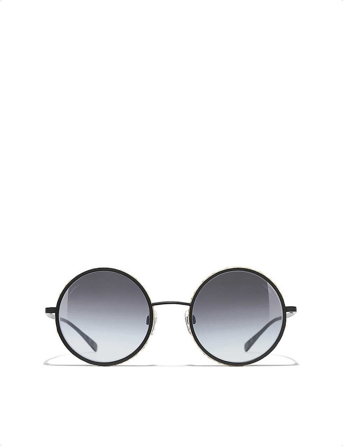 Chanel Round sunglasses - ShopStyle