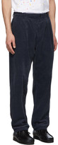 Thumbnail for your product : Blue Blue Japan Navy Corduroy One Tuck Baggy Trousers
