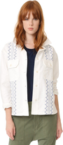 Thumbnail for your product : The Great The Embroidered Army Shirt Jacket