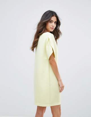 French Connection Arrow Crepe Shift Dress