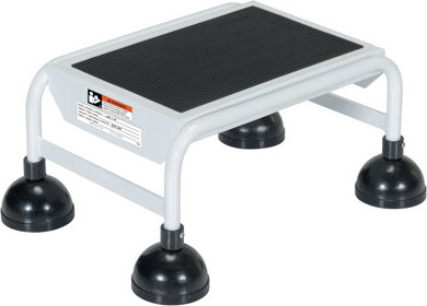 WFX Utility Chippewa 1 - Step Steel Rolling Step Stool
