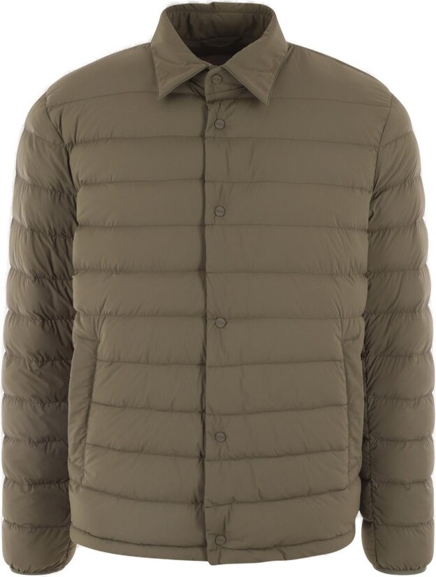 Herno Buttoned Long-Sleeved Jacket