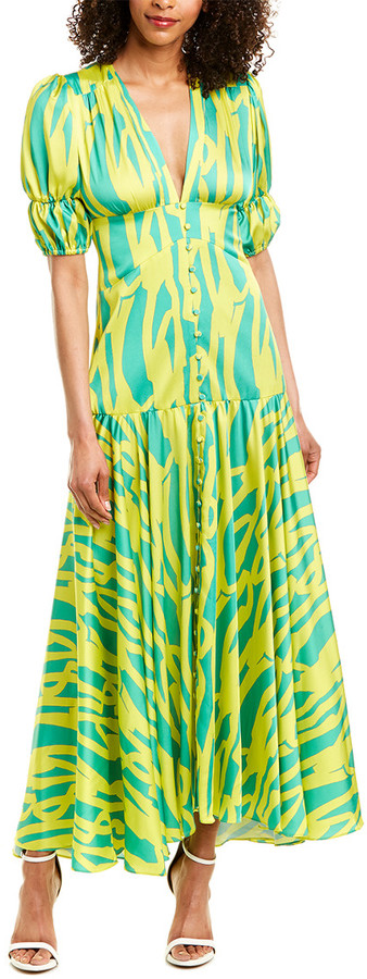 yellow alexis dress