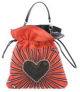 Thumbnail for your product : Les Petits Joueurs 2018 Big Trilly Heart Cupid Bag