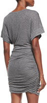 Thumbnail for your product : IRO Ginger Ruched-Skirt Slub Dress