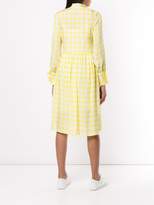 Thumbnail for your product : Baum und Pferdgarten Lemon checked dress