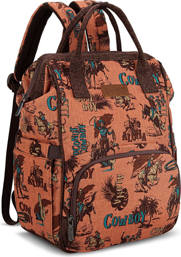 Letuwj Women's Casual Shoulder Backpack - Large Capacity Laptop Bag With USB Port & Tie-Rod Strap-640551