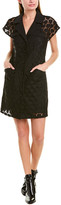 Thumbnail for your product : Anna Sui Hearts Lace Shirtdress