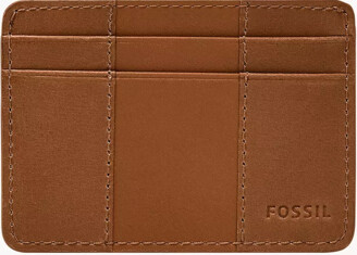 Fossil Men's Everett Leather Card Case Wallet