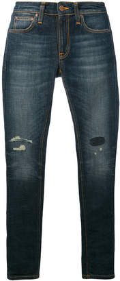 Nudie Jeans ripped skinny jeans