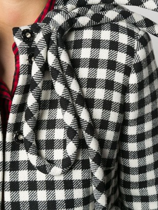 RED Valentino Gingham-Check Cropped Jacket