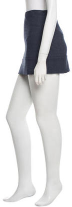 Prada Twill Mini Skirt