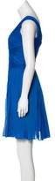 Thumbnail for your product : Halston Pleated Mini Dress