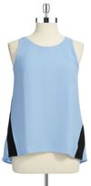 Thumbnail for your product : DKNY DKNYC Sleeveless Mesh Top