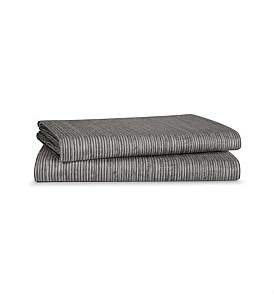 Calvin Klein Acacia Grey Texture Queen Bed Flat Sheet 240 X 290 Cm